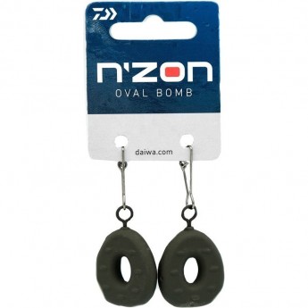Груз DAIWA N´ZON Oval Bomb 60г 2шт