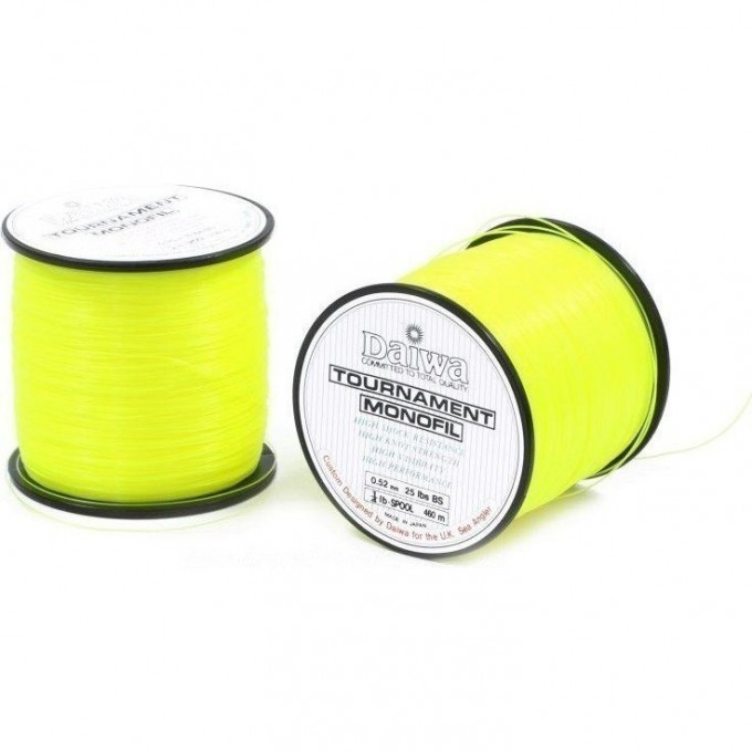 Монолеска DAIWA Tournament Monofil (ярко-жёлтая) - 15 Lb (0.35мм) - 1040м 2000074481833 Монолеска DAIWA Tournament Monofil (ярко-жёлтая) - 15 Lb (0.35мм) - 1040м 2000074481833