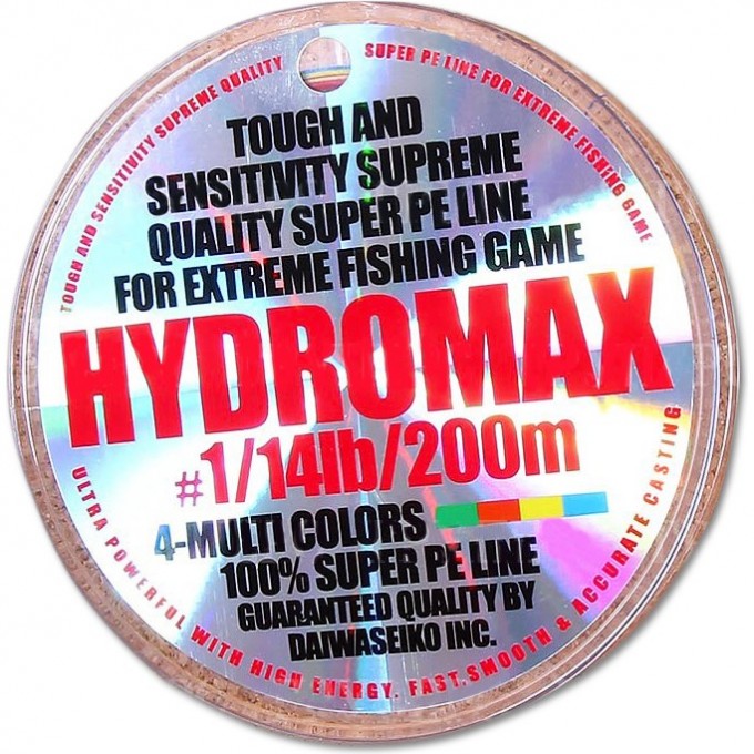 Плетёная леска Daiwa HYDROMAX 3-32-200 4960652737029 Плетёная леска Daiwa HYDROMAX 3-32-200 4960652737029