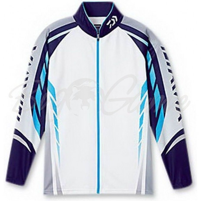 Рыболовная рубашка DAIWA Polo long sleeve Wicksensor DE-7504 Blue 2XL 4960652944328 Рыболовная рубашка DAIWA Polo long sleeve Wicksensor DE-7504 Blue 2XL 4960652944328