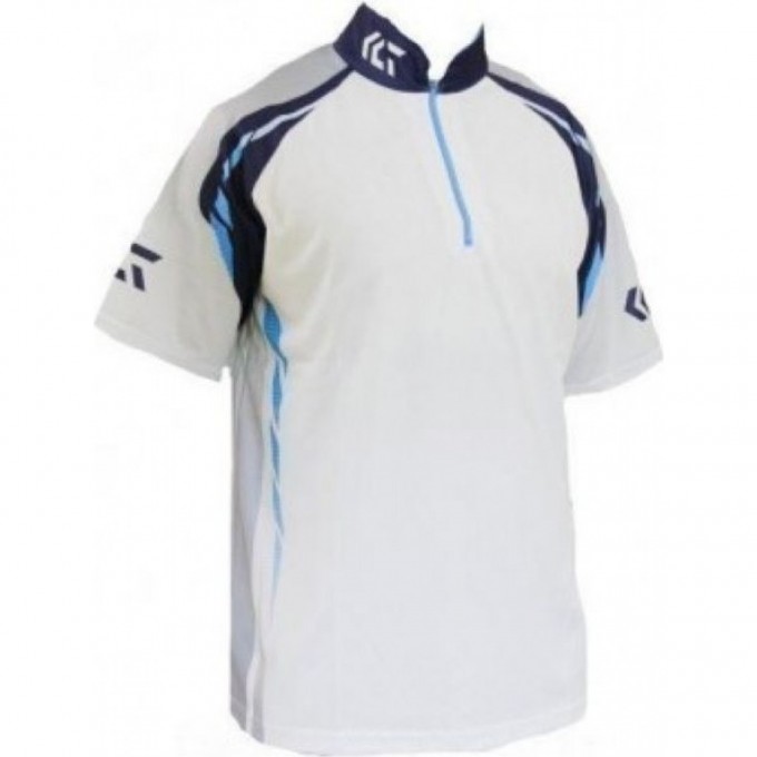 Рыболовная рубашка DAIWA Polo long sleeve Wicksensor DE-7604 White 2XL 4960652944465 Рыболовная рубашка DAIWA Polo long sleeve Wicksensor DE-7604 White 2XL 4960652944465