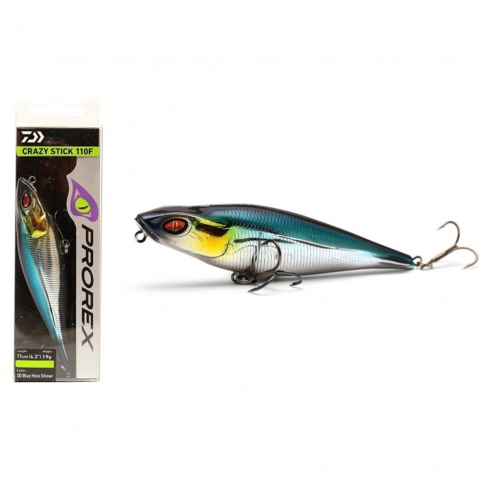 Воблер DAIWA Prorex Crazy Stick 110F 19гр BH 15110-012 Воблер DAIWA Prorex Crazy Stick 110F 19гр BH 15110-012
