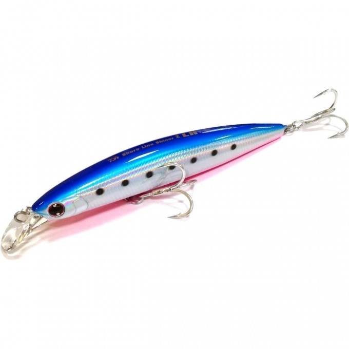 Воблер DAIWA Shoreline Shiner-Z Lunk 130F-HD Blue Pink Iwashi 07400025 Воблер DAIWA Shoreline Shiner-Z Lunk 130F-HD Blue Pink Iwashi 07400025