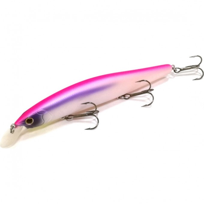 Воблер DAIWA Steez Minnow 125SP SR mat pink purple 07430455 Воблер DAIWA Steez Minnow 125SP SR mat pink purple 07430455