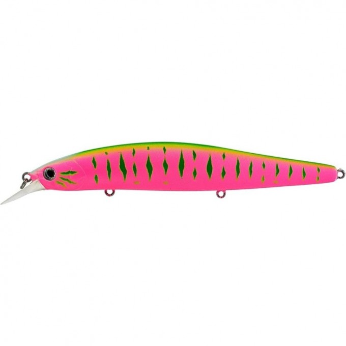 Воблер DAIWA Steez Minnow 125SP SR pink mat tiger 09004208 Воблер DAIWA Steez Minnow 125SP SR pink mat tiger 09004208