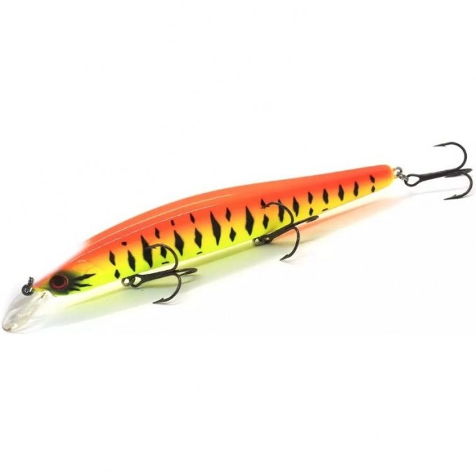 Воблер DAIWA Steez Minnow 125SP SR red tiger 09004205 Воблер DAIWA Steez Minnow 125SP SR red tiger 09004205