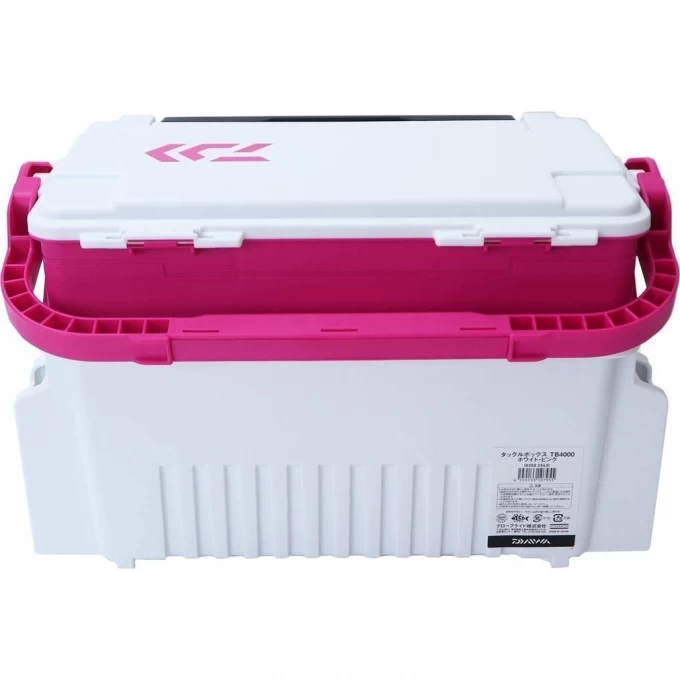 Ящик DAIWA Tackle Box TB4000 White/Pink 03502543 Ящик DAIWA Tackle Box TB4000 White/Pink 03502543