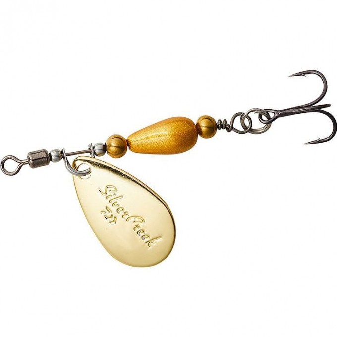Блесна DAIWA SILVER CREEK SPINNER 3.0 GOLD 07411551 Блесна DAIWA SILVER CREEK SPINNER 3.0 GOLD 07411551
