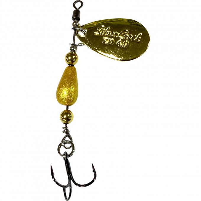 Блесна DAIWA SILVER CREEK SPINNER 4.0 GOLD 07411554 Блесна DAIWA SILVER CREEK SPINNER 4.0 GOLD 07411554