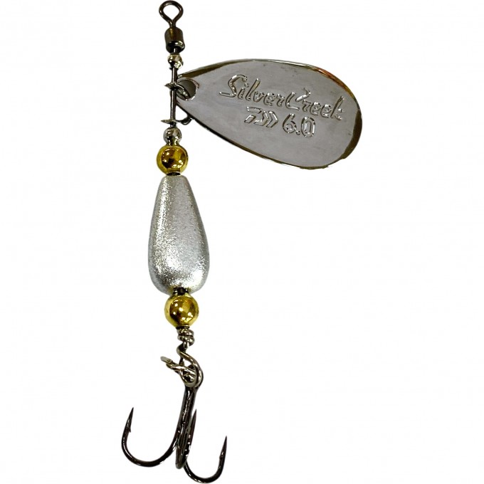 Блесна DAIWA SILVER CREEK SPINNER 6.0 SILVER 07411558 Блесна DAIWA SILVER CREEK SPINNER 6.0 SILVER 07411558