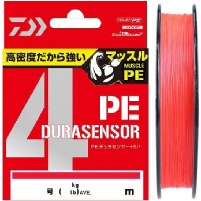 Леска DAIWA UVF PE DURASENSOR X4+SI2 CR 0.8-200 07303552 Леска DAIWA UVF PE DURASENSOR X4+SI2 CR 0.8-200 07303552