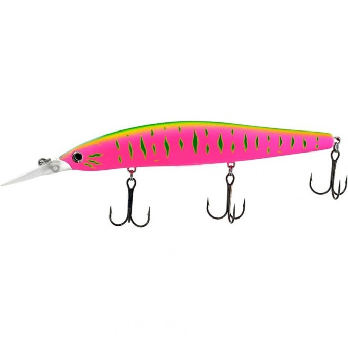 Воблер DAIWA Steez Minnow 125SP MR (20г) Pink Mat Tiger 09004209 Воблер DAIWA Steez Minnow 125SP MR (20г) Pink Mat Tiger 09004209