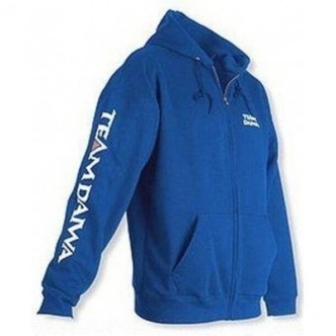 Толстовка на молнии с капюшоном синяя DAIWA Team Zipper Hooded Top Navy размер - XXL / TDZHNY-XXL 5055161864782 Толстовка на молнии с капюшоном синяя DAIWA Team Zipper Hooded Top Navy размер - XXL / TDZHNY-XXL 5055161864782